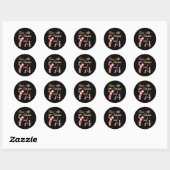 Sticker Rond Fierce Fabuleux 74 Ballet Dancer Py (Feuille)