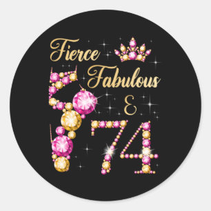 Sticker Rond Fierce Fabuleux 74 Ballet Dancer Py
