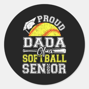 Sticker Rond Fière Dada 2026 Softball Senior