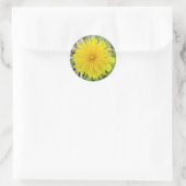 Sticker Rond Fière Dandelion Flower (Sac)