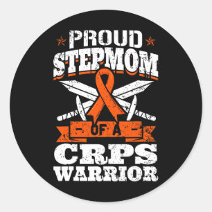 Sticker Rond Fière Mère De Frappe D'Un Militaire Des Crps Guerr