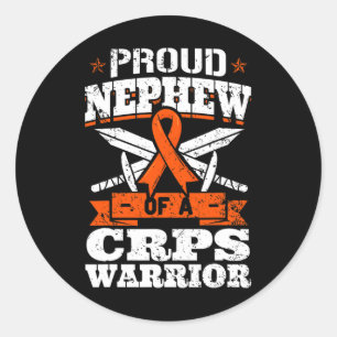 Sticker Rond Fière Néphie D'Un Guerrier du SPRC RSD Sensibilisa