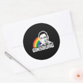 Sticker Rond Fierté de Ginsburg (Enveloppe)