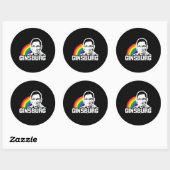 Sticker Rond Fierté de Ginsburg (Feuille)