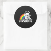 Sticker Rond Fierté de Ginsburg (Sac)