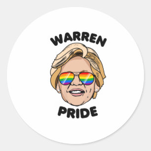 Sticker Rond Fierté de Warren