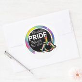 Sticker Rond Fierté du handicap (Enveloppe)