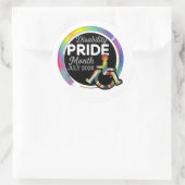 Sticker Rond Fierté du handicap (Sac)