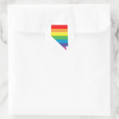 Sticker Rond fierté nevada. (Sac)