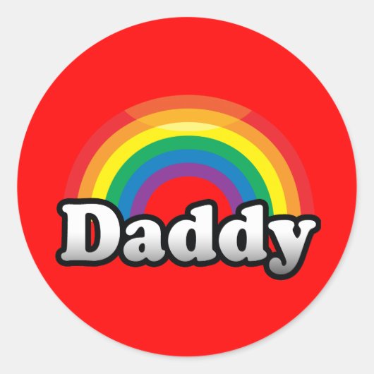 STICKER ROND FIERTE PAPA (Devant)