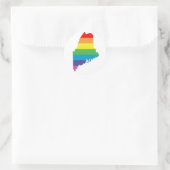 Sticker Rond fierté principale. (Sac)