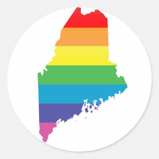 Sticker Rond fierté principale. (Devant)