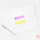Sticker Rond Fierté Twink (Enveloppe)
