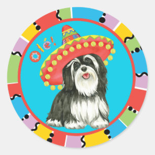 Sticker Rond Fiesta Havanais