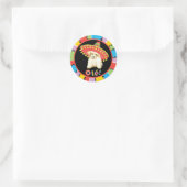 Sticker Rond Fiesta Toy Poodle (Sac)