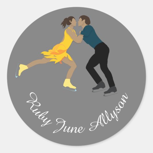 Sticker Rond Figure (Devant)