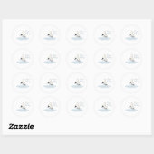 Sticker Rond Figure (Feuille)