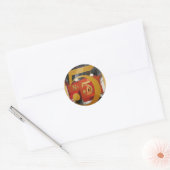 Sticker Rond Figure de Cudern Art moderne (Enveloppe)