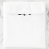 Sticker Rond fil barbelé (Sac)