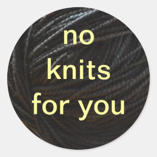 Sticker Rond Fil noir