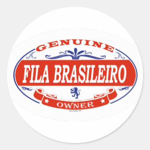 Sticker Rond Fila Brasileiro
