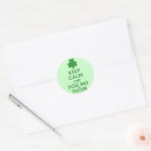 Sticker Rond Filet anti-pollution (Enveloppe)