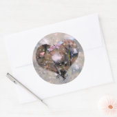 Sticker Rond Fille ! (Enveloppe)