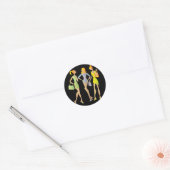 Sticker Rond filles (Enveloppe)