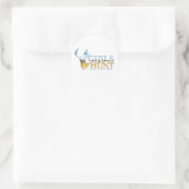 STICKER ROND FILLES CHASSEZ LE CHER (Sac)