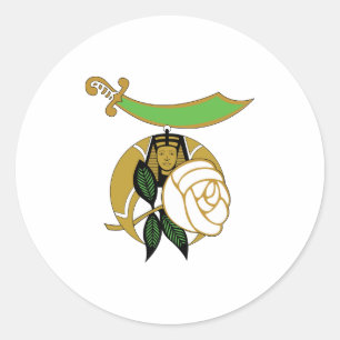 Sticker Rond Filles Du Nil