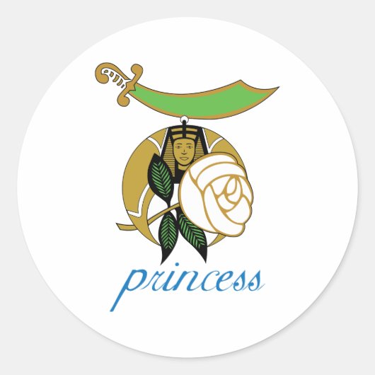 Sticker Rond Filles du Nil (Devant)