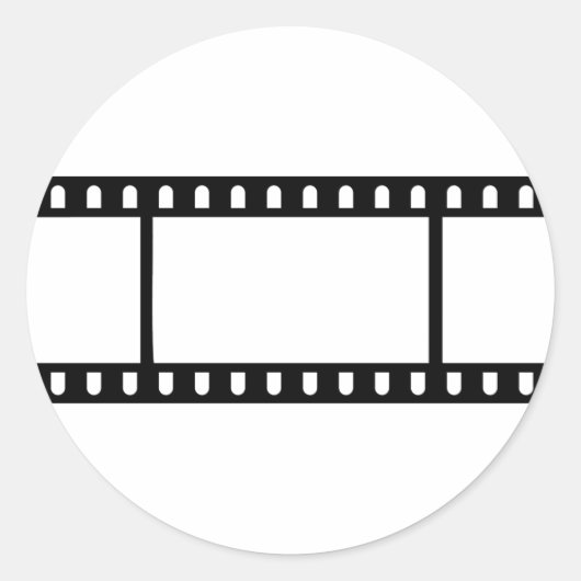 Sticker Rond Film Flick (Devant)