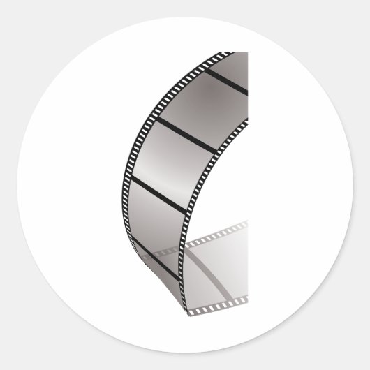 Sticker Rond Film Strip (Devant)