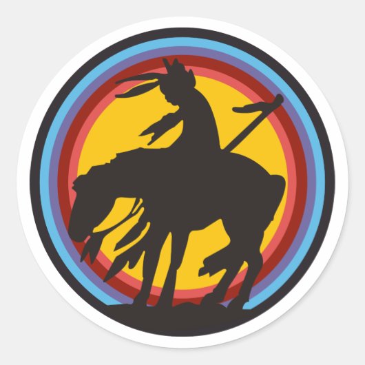 Sticker Rond Fin de la piste (Devant)