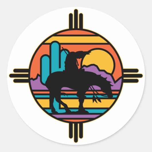 Sticker Rond Fin de la piste (Devant)