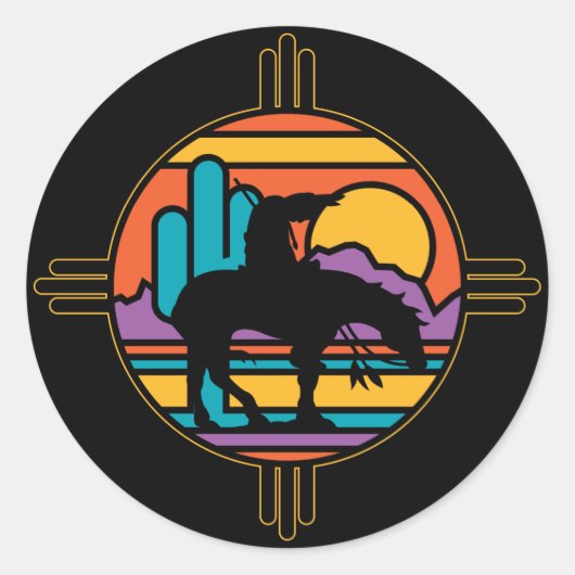 Sticker Rond Fin de la piste (Devant)