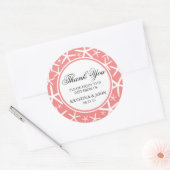 Sticker Rond Fingny Finger Starfish Mariage Faveur (Enveloppe)