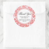 Sticker Rond Fingny Finger Starfish Mariage Faveur (Sac)