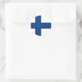 Sticker Rond finlande (Sac)