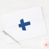 Sticker Rond finlande (Enveloppe)