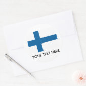 Sticker Rond Finlande (Enveloppe)