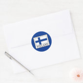 Sticker Rond Finlande (Enveloppe)