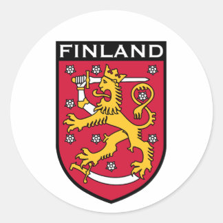 Sticker Rond Finlande