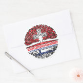 Sticker Rond Finlande Sapin commun (Enveloppe)