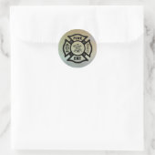 STICKER ROND FIRE EMT (Sac)