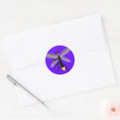 Sticker Rond Firefly dansante (Enveloppe)