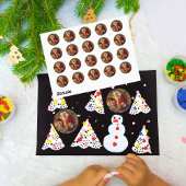 Sticker Rond Fireplace de Vintage