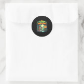 Sticker Rond Firework Camp 2025 Vbs Camp Firelight Camp Vacatio (Sac)