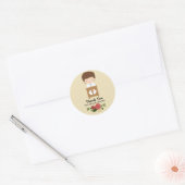 Sticker Rond First Holy Communion boy * choisir la couleur arri (Enveloppe)