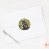 Sticker Rond FishingCat007 (Enveloppe)